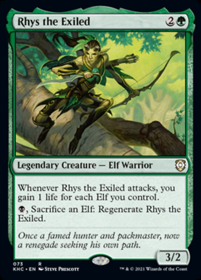 Rhys the Exiled [Kaldheim Commander] | Cracking-Singles