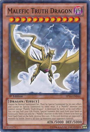 Malefic Truth Dragon [SP14-EN044] Starfoil Rare | Cracking-Singles