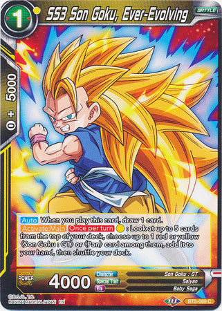 SS3 Son Goku, Ever-Evolving [BT8-069] | Cracking-Singles