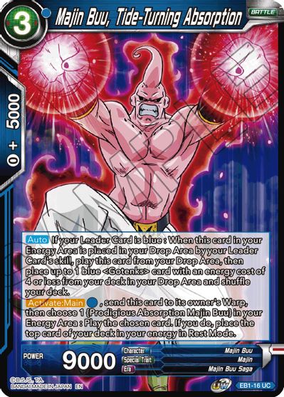 Majin Buu, Tide-Turning Absorption (EB1-16) [Battle Evolution Booster] | Cracking-Singles