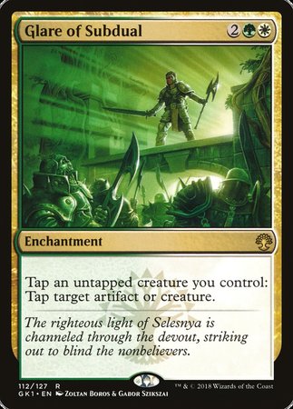 Glare of Subdual [GRN Guild Kit] | Cracking-Singles