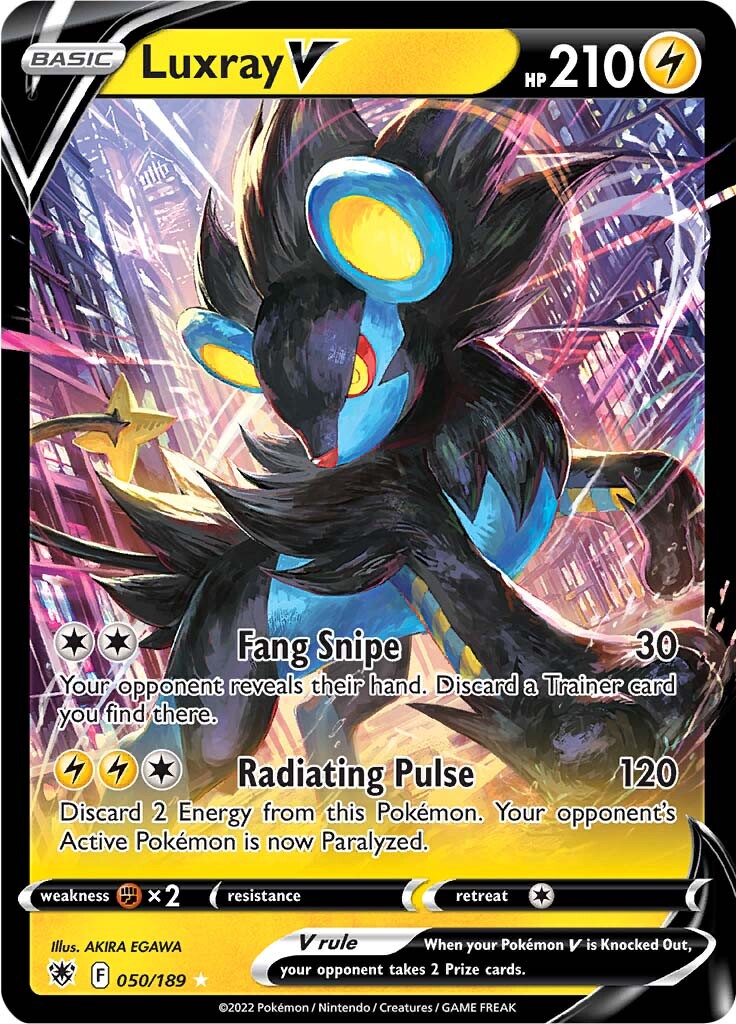 Luxray V (050/189) [Sword & Shield: Astral Radiance] | Cracking-Singles