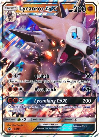 Lycanroc GX (SM14) (Jumbo Card) [Sun & Moon: Black Star Promos] | Cracking-Singles