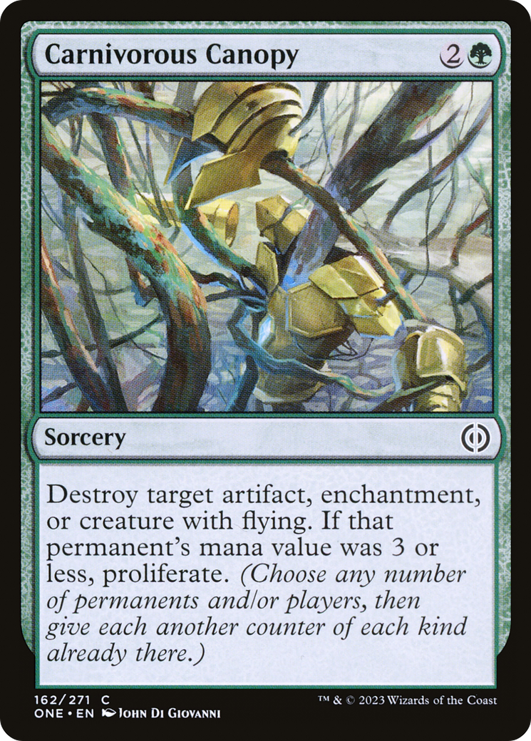 Carnivorous Canopy [Phyrexia: All Will Be One] | Cracking-Singles