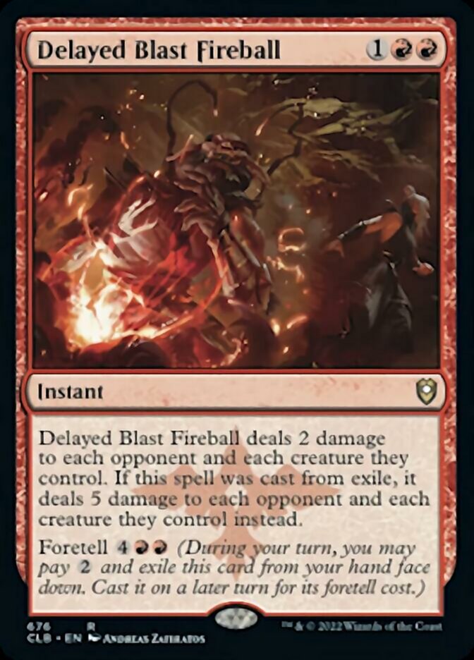 Delayed Blast Fireball [Commander Legends: Battle for Baldur's Gate] | Cracking-Singles