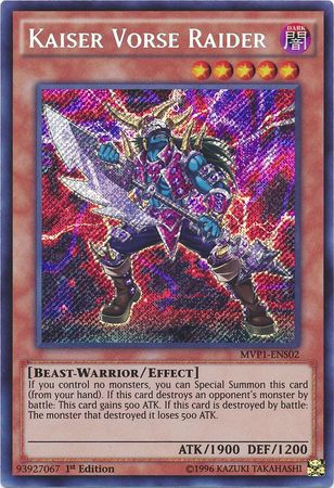 Kaiser Vorse Raider [MVP1-ENS02] Secret Rare | Cracking-Singles