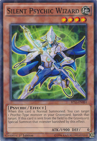 Silent Psychic Wizard [BP03-EN084] Shatterfoil Rare | Cracking-Singles