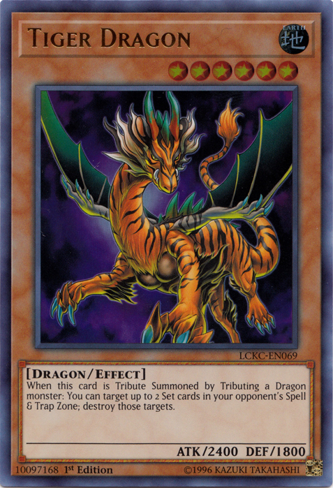 Tiger Dragon [LCKC-EN069] Ultra Rare | Cracking-Singles