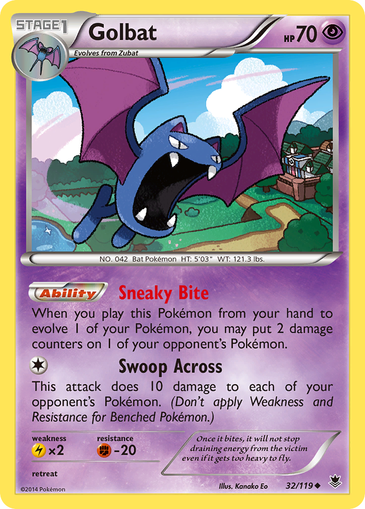 Golbat (32/119) [XY: Phantom Forces] | Cracking-Singles