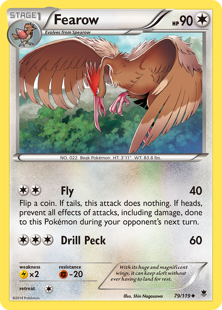 Fearow (79/119) [XY: Phantom Forces] | Cracking-Singles