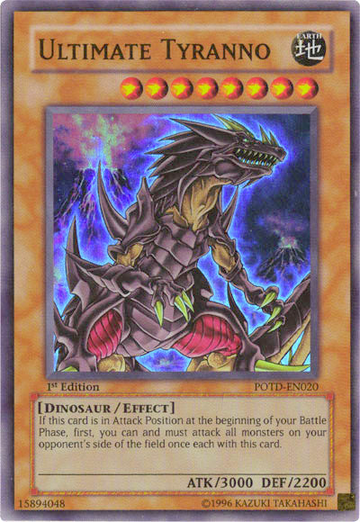 Ultimate Tyranno [POTD-EN020] Super Rare | Cracking-Singles