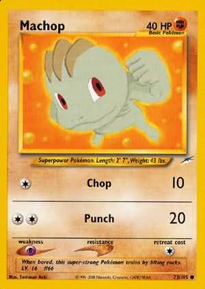 Machop (73/105) [Neo Destiny Unlimited] | Cracking-Singles