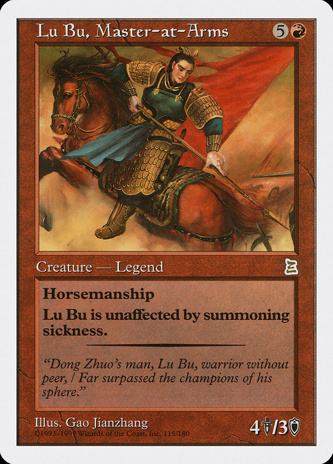 Lu Bu, Master-at-Arms [Portal Three Kingdoms] | Cracking-Singles