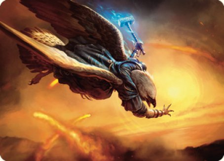 Battlewing Mystic Art Card [Dominaria United Art Series] | Cracking-Singles