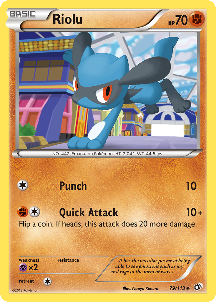 Riolu (79/113) [Black & White: Legendary Treasures] | Cracking-Singles