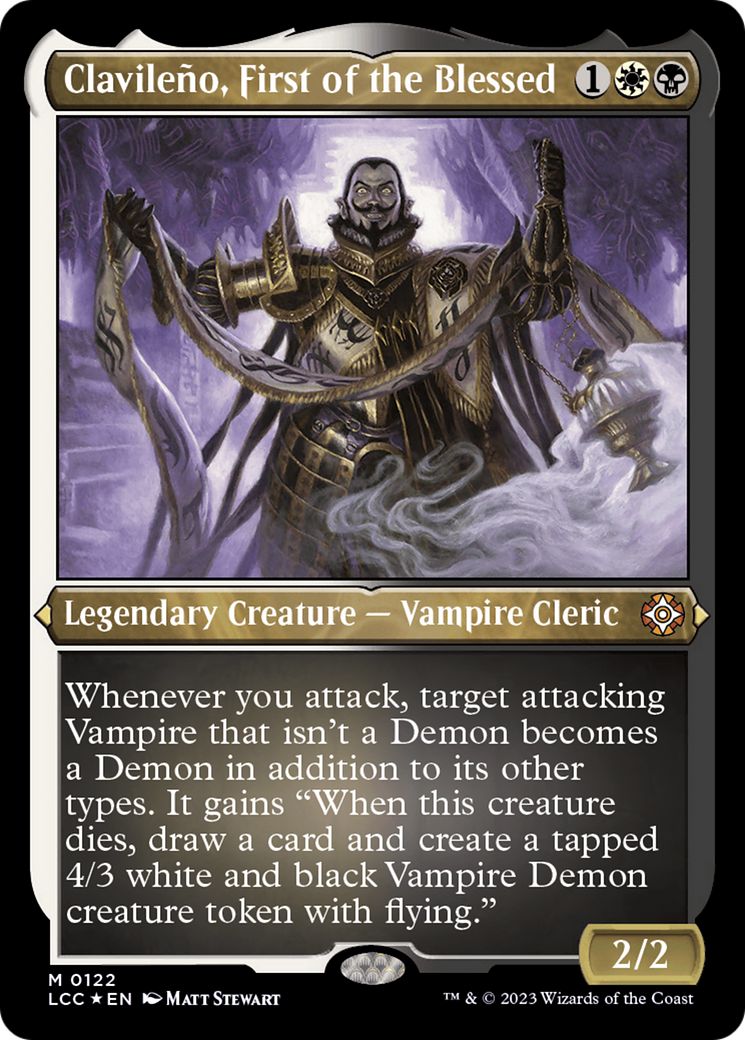 Clavileno, First of the Blessed (Display Commander) [The Lost Caverns of Ixalan Commander] | Cracking-Singles