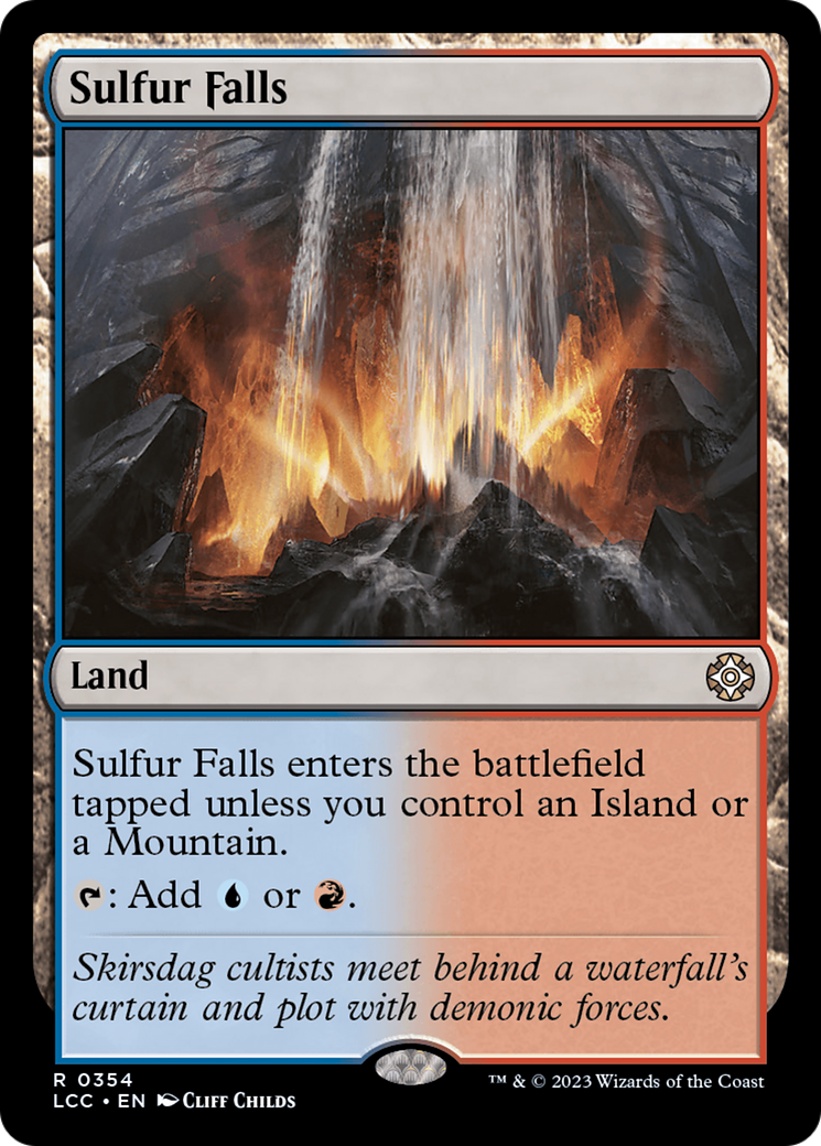 Sulfur Falls [The Lost Caverns of Ixalan Commander] | Cracking-Singles