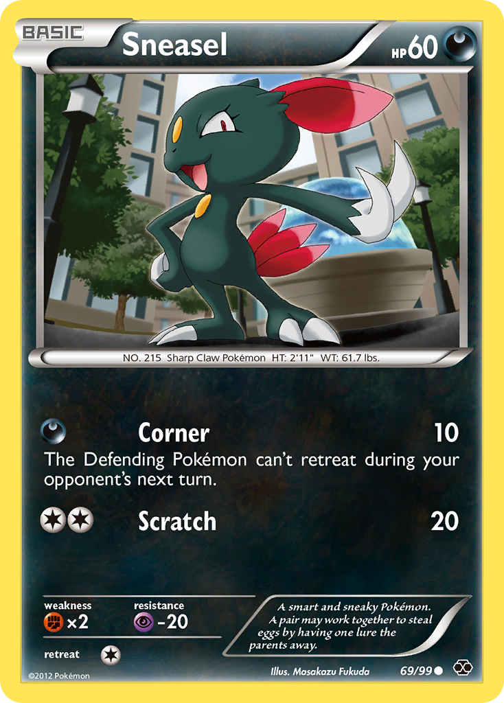 Sneasel (69/99) [Black & White: Next Destinies] | Cracking-Singles