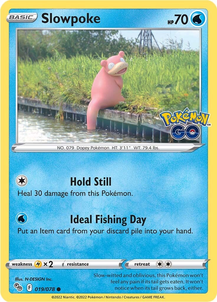 Slowpoke (019/078) [Pokémon GO] | Cracking-Singles