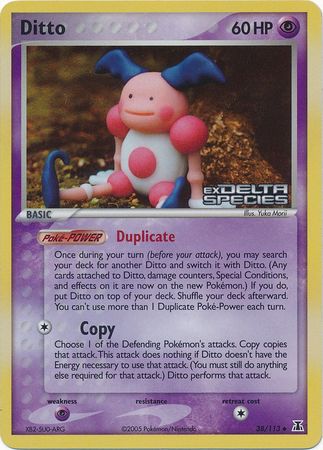 Ditto (38/113) (Stamped) [EX: Delta Species] | Cracking-Singles