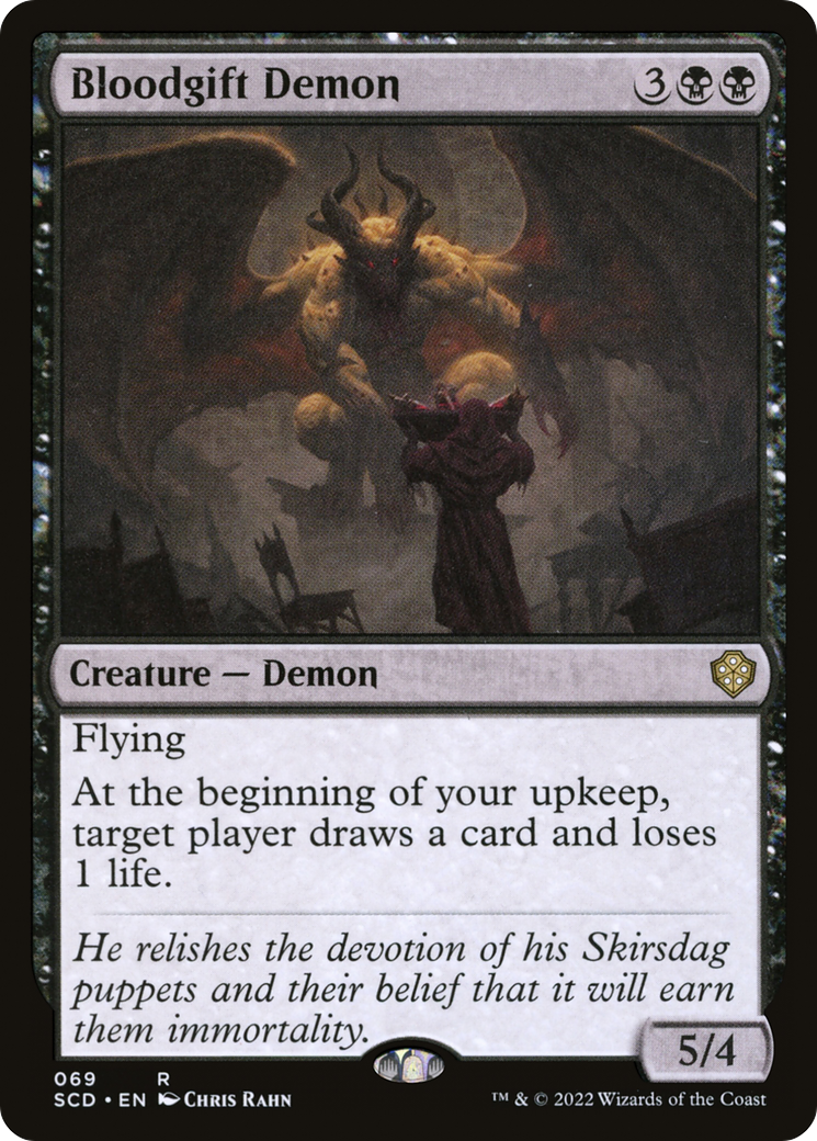 Bloodgift Demon [Starter Commander Decks] | Cracking-Singles