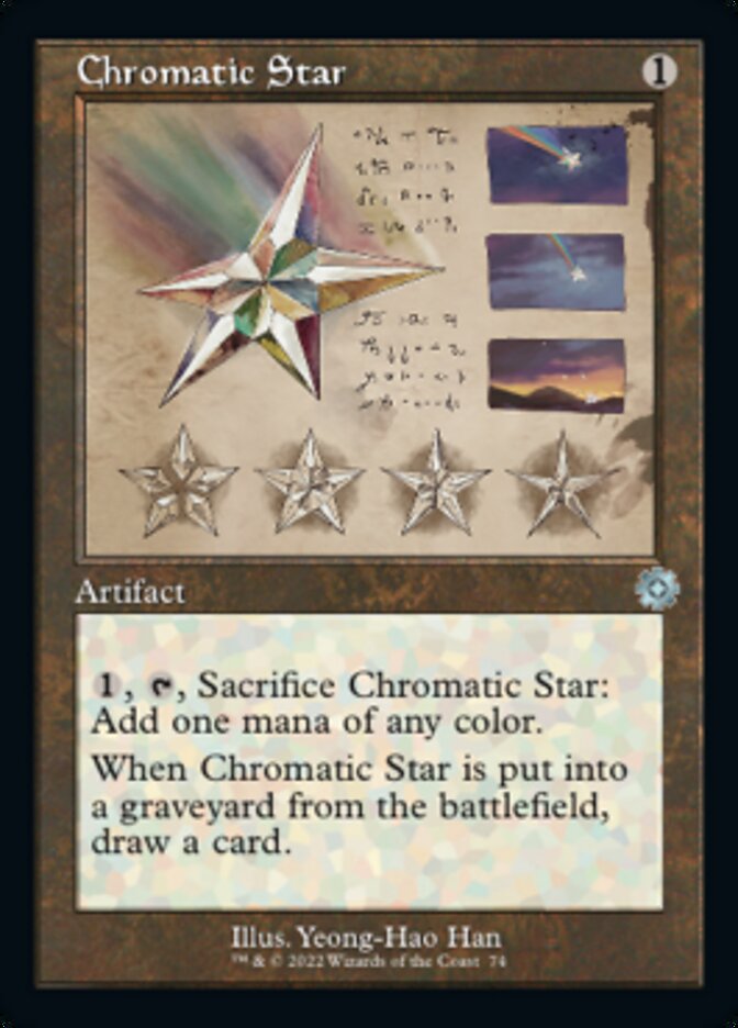 Chromatic Star (Retro Schematic) [The Brothers' War Retro Artifacts] | Cracking-Singles