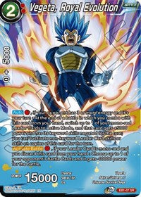 Vegeta, Royal Evolution (EB1-07) [Battle Evolution Booster] | Cracking-Singles