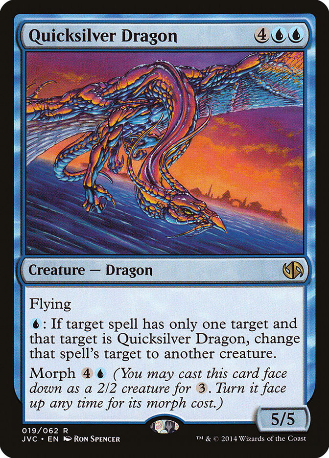 Quicksilver Dragon [Duel Decks Anthology] | Cracking-Singles