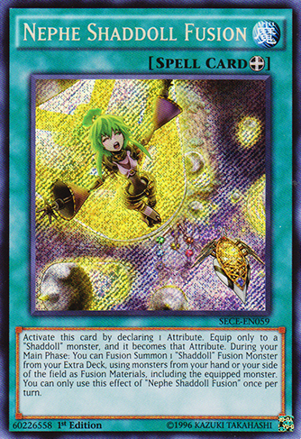 Nephe Shaddoll Fusion [SECE-EN059] Secret Rare | Cracking-Singles