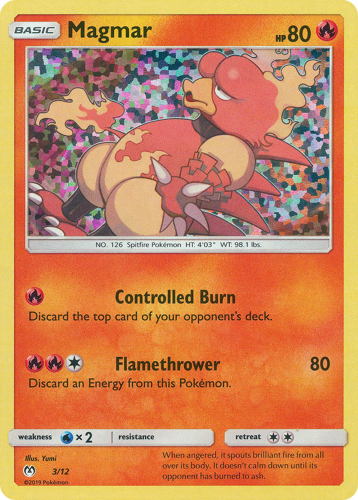 Magmar (3/12) [McDonald's Promos: 2019 Collection] | Cracking-Singles