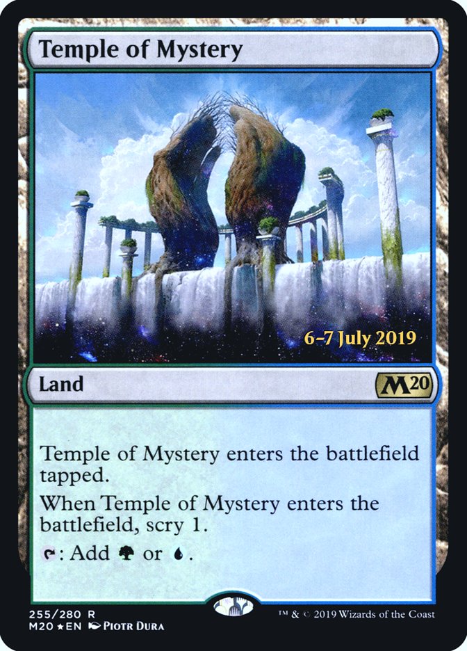 Temple of Mystery  [Core Set 2020 Prerelease Promos] | Cracking-Singles