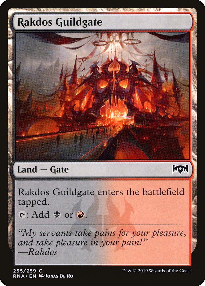 Rakdos Guildgate (255/259) [Ravnica Allegiance] | Cracking-Singles