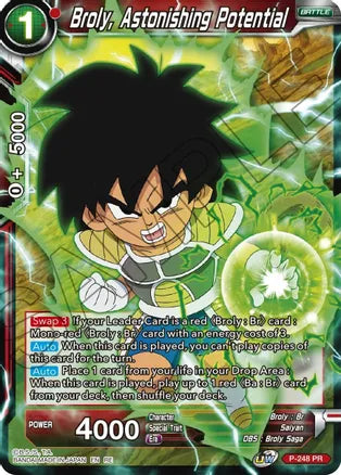 Broly, Astonishing Potential [P-248] | Cracking-Singles