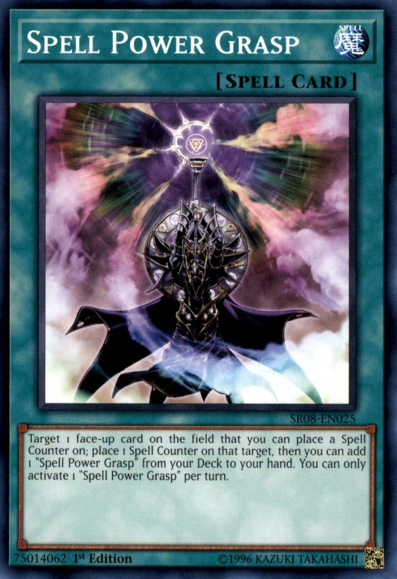 Spell Power Grasp [SR08-EN025] Common | Cracking-Singles