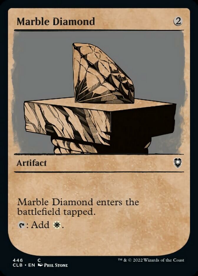 Marble Diamond (Showcase) [Commander Legends: Battle for Baldur's Gate] | Cracking-Singles