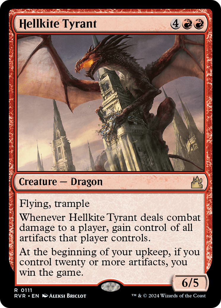 Hellkite Tyrant [Ravnica Remastered] | Cracking-Singles