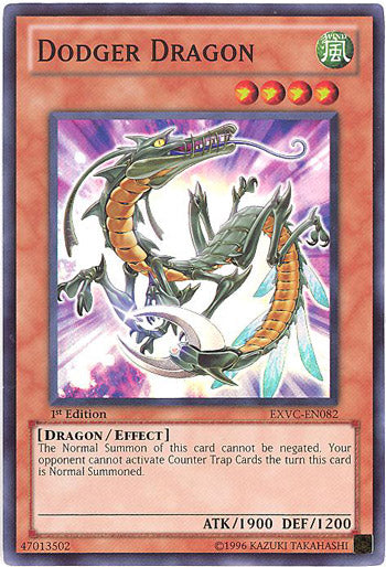 Dodger Dragon [EXVC-EN082] Super Rare | Cracking-Singles