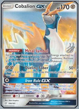 Cobalion GX (106/181) (Perfection - Henry Brand) [World Championships 2019] | Cracking-Singles