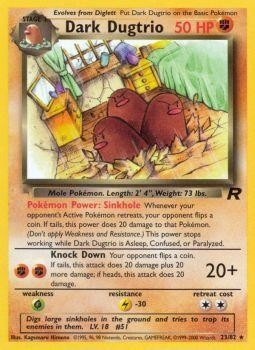 Dark Dugtrio (23/82) [Team Rocket Unlimited] | Cracking-Singles