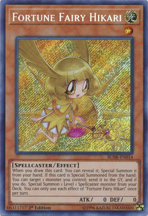 Fortune Fairy Hikari [BLHR-EN014] Secret Rare | Cracking-Singles