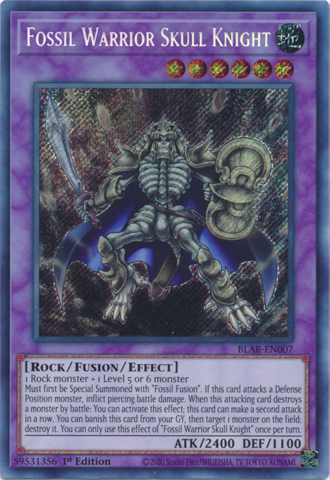 Fossil Warrior Skull Knight [BLAR-EN007] Secret Rare | Cracking-Singles