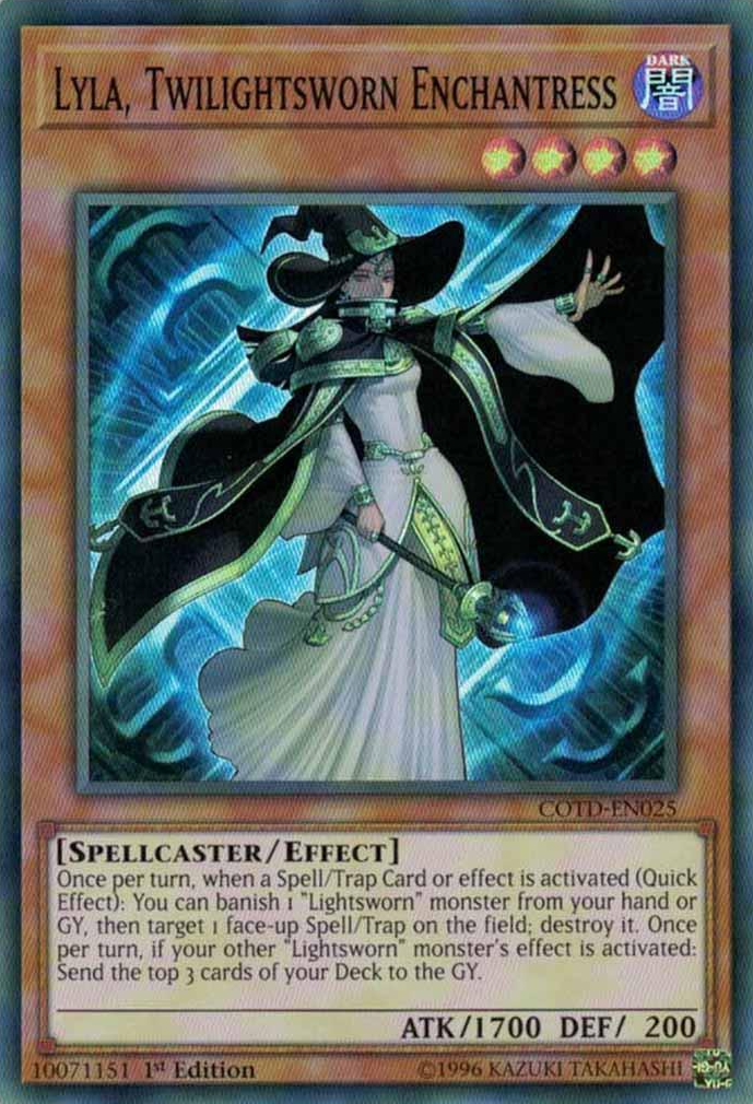 Lyla, Twilightsworn Enchantress [COTD-EN025] Super Rare | Cracking-Singles