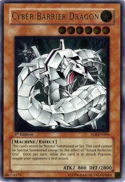 Cyber Barrier Dragon (UTR) [SOI-EN006] Ultimate Rare | Cracking-Singles