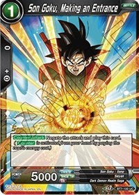 Son Goku, Making an Entrance [BT7-100_PR] | Cracking-Singles