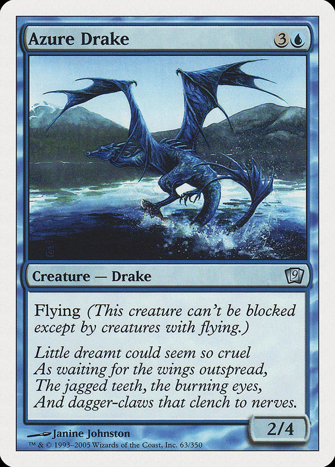 Azure Drake [Ninth Edition] | Cracking-Singles