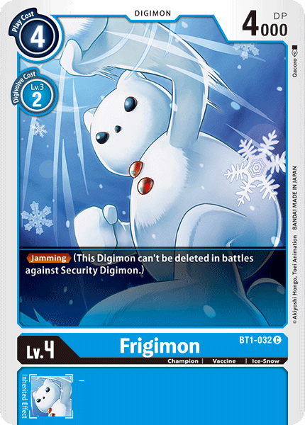 Frigimon [BT1-032] [Release Special Booster Ver.1.0] | Cracking-Singles