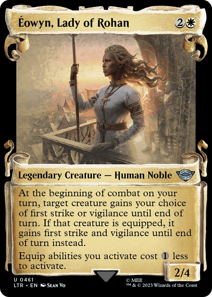 Eowyn, Lady of Rohan [The Lord of the Rings: Tales of Middle-Earth Showcase Scrolls] | Cracking-Singles