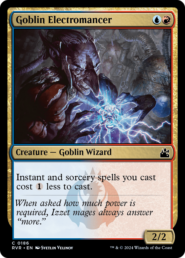 Goblin Electromancer [Ravnica Remastered] | Cracking-Singles