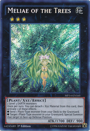 Meliae of the Trees [MP14-EN165] Secret Rare | Cracking-Singles