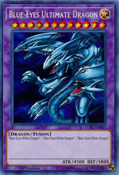 Blue-Eyes Ultimate Dragon [LCKC-EN057] Secret Rare | Cracking-Singles